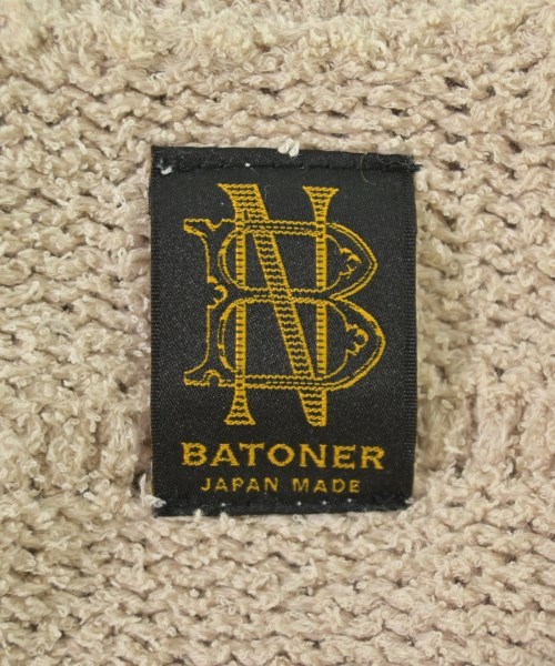 BATONER（バトナー）ニット・セーター ベージュ サイズ:1(S位) レディース/2200715238028