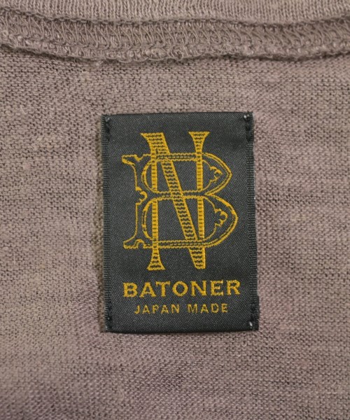 BATONER（バトナー）Tシャツ・カットソー 茶 サイズ:2(M位) レディース/2200713474039