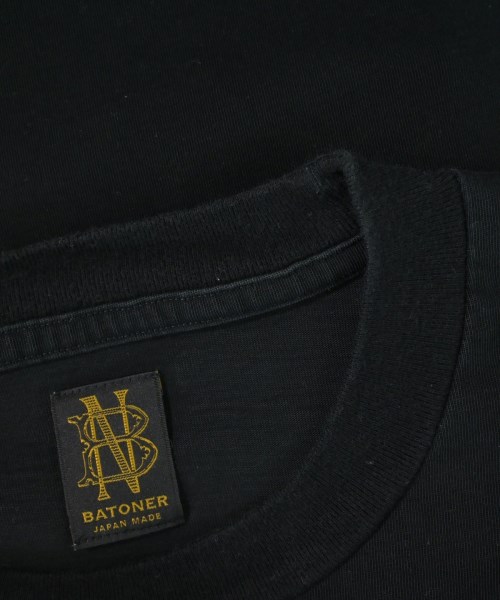 BATONER（バトナー）Tシャツ・カットソー 黒 サイズ:2(M位) レディース/2200715080245