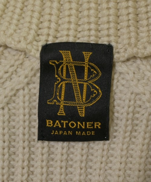 BATONER（バトナー）ニット・セーター 白 サイズ:1(S位) レディース/2200633289027