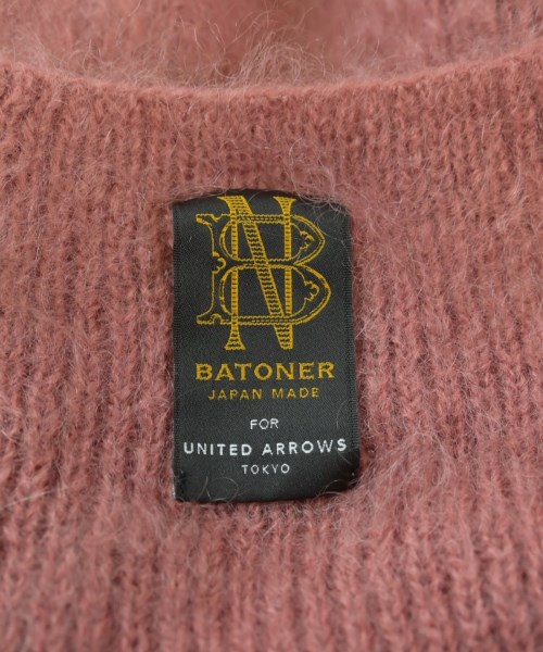 BATONER（バトナー）ベスト ピンク サイズ:F レディース/2200632956074