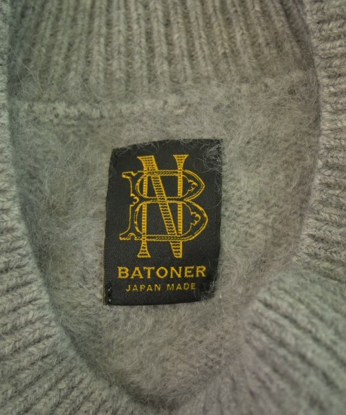 BATONER（バトナー）ニット・セーター グレー サイズ:1(S位) レディース/2200648533016