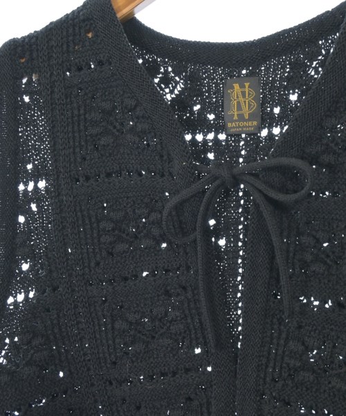 BATONER（バトナー）ベスト 黒 サイズ:2(M位) レディース/2200648788010