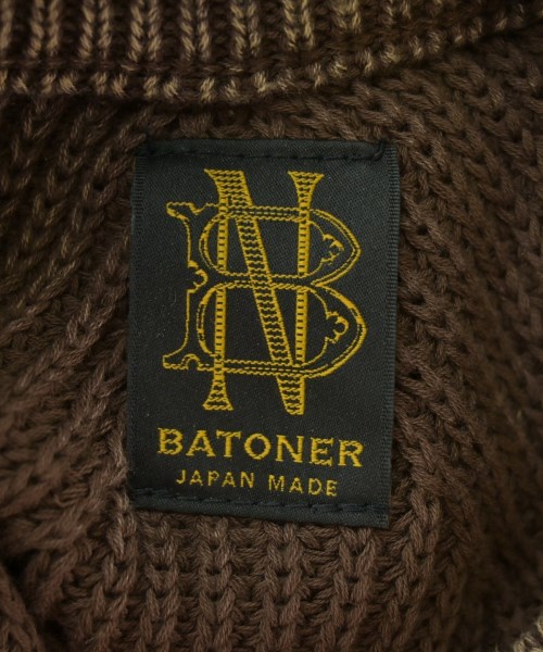 BATONER（バトナー）ニット・セーター 茶 サイズ:1(S位) レディース/2200703303011