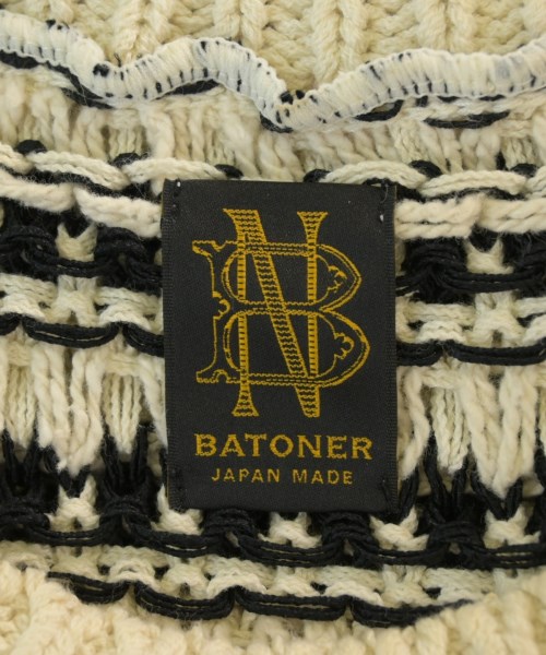 BATONER（バトナー）ニット・セーター 白 サイズ:1(S位) レディース/2200704282025