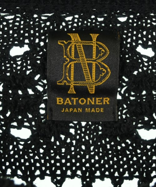 BATONER（バトナー）ニット・セーター 黒 サイズ:1(S位) レディース/2200698629011
