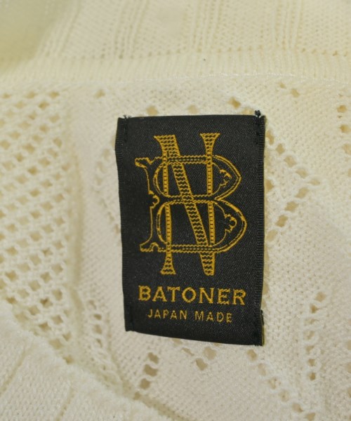 BATONER（バトナー）ニット・セーター 白 サイズ:2(M位) レディース/2200705014304