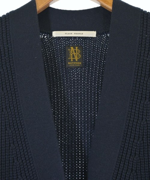 BATONER（バトナー）カーディガン 紺 サイズ:3(L位) レディース/2200657633066