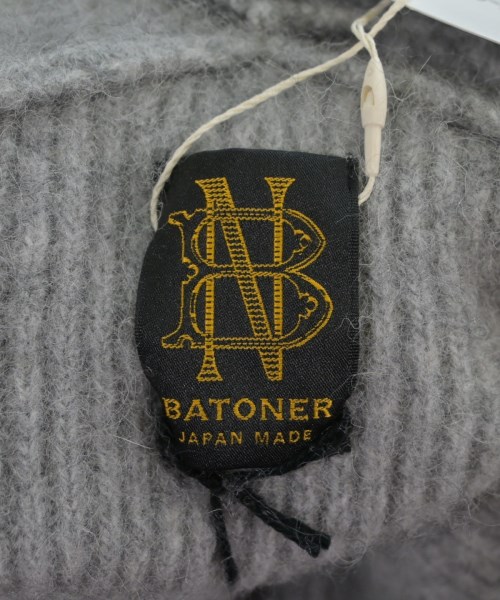 BATONER（バトナー）ニット・セーター グレー サイズ:1(S位) レディース/2200663181094