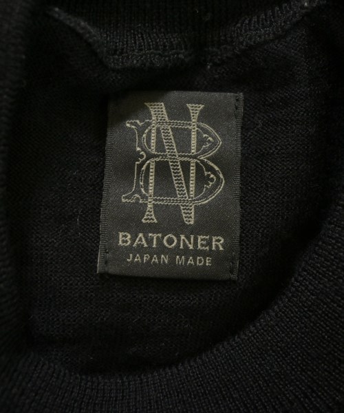 BATONER（バトナー）ニット・セーター 黒 サイズ:0(XS位) レディース/2200662885016