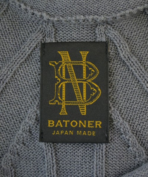 BATONER（バトナー）ニット・セーター グレー サイズ:1(S位) レディース/2200668586054