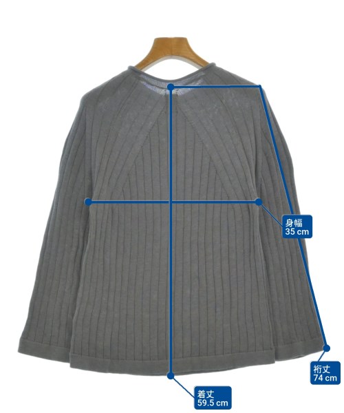 BATONER（バトナー）ニット・セーター グレー サイズ:1(S位) レディース/2200668586054