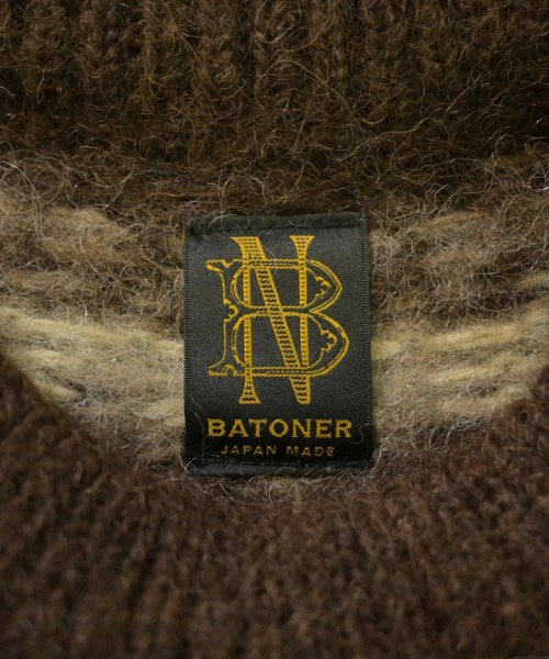BATONER（バトナー）ニット・セーター 茶 サイズ:1(S位) レディース/2200724120055