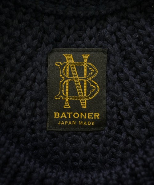 BATONER（バトナー）ニット・セーター 紺 サイズ:1(S位) レディース/2200724120062