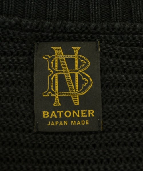 BATONER（バトナー）ニット・セーター 黒 サイズ:1(S位) レディース/2200731191055