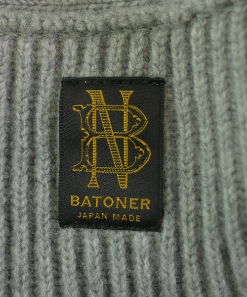 BATONER（バトナー）カーディガン グレー サイズ:1(S位) レディース/2200724781478