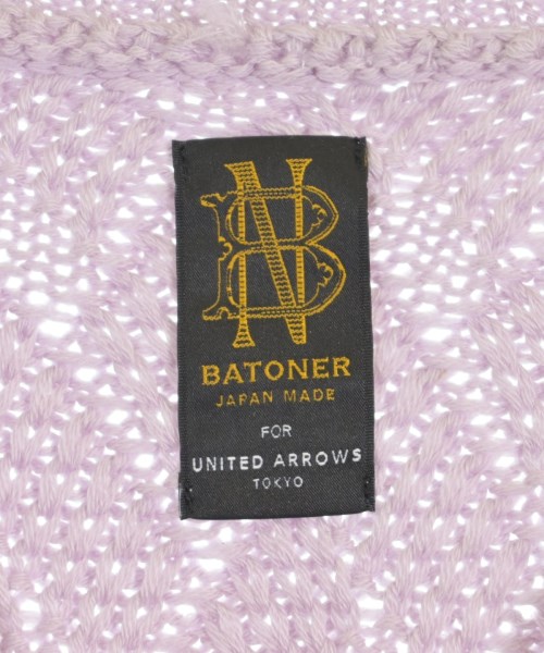 BATONER（バトナー）ニット・セーター 紫 サイズ:F レディース/2200716581055