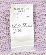 BATONER（バトナー）ニット・セーター 紫 サイズ:F レディース/2200716581055