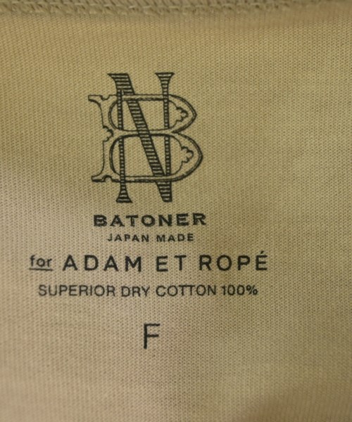 BATONER（バトナー）Tシャツ・カットソー ベージュ サイズ:F レディース/2200724899029