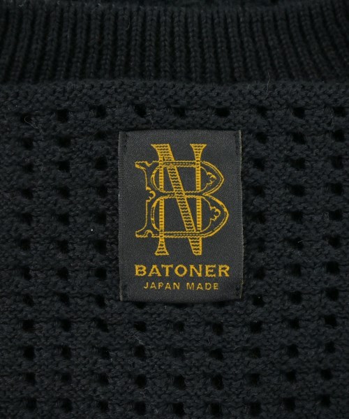 BATONER（バトナー）ベスト/ノースリーブ 黒 サイズ:2(M位) レディース/2200679929208