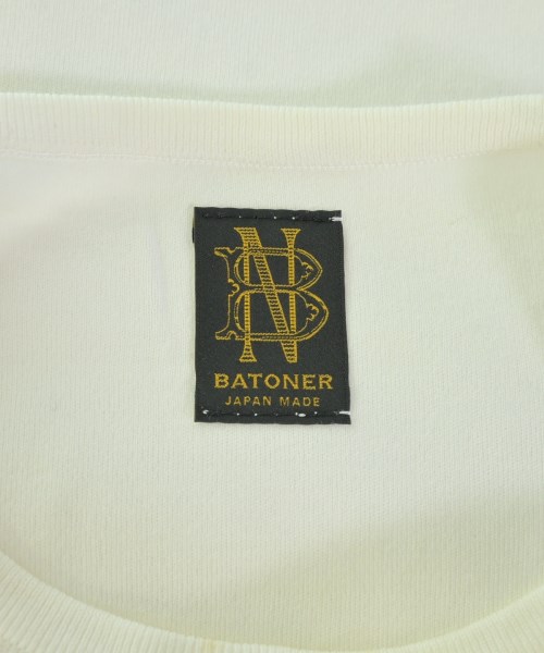 BATONER（バトナー）Tシャツ・カットソー 白 サイズ:1(S位) レディース/2200681388147