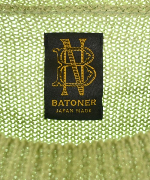 BATONER（バトナー）ニット・セーター 緑 サイズ:2(M位) レディース/2200680649058