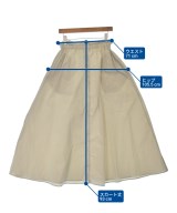 Drawing Numbers（ドローイングナンバーズ）ロング・マキシ丈スカート ベージュ サイズ:38(M位) レディース/2200622907079