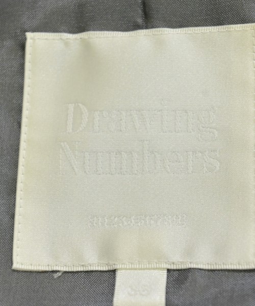 Drawing Numbers（ドローイングナンバーズ）ジャケット グレー サイズ:38(M位) レディース/2200637903042