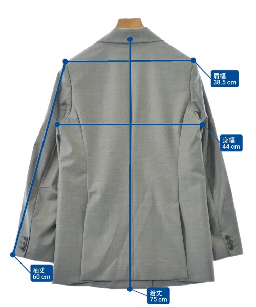 Drawing Numbers（ドローイングナンバーズ）ジャケット グレー サイズ:38(M位) レディース/2200637903042