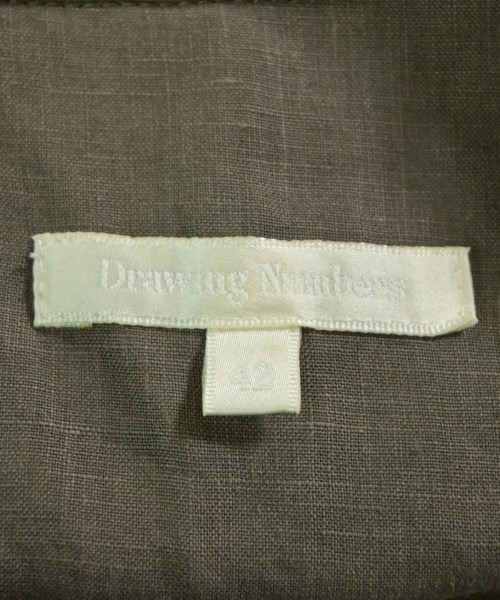 Drawing Numbers（ドローイングナンバーズ）カジュアルシャツ 茶 サイズ:42(L位) レディース/2200626524043