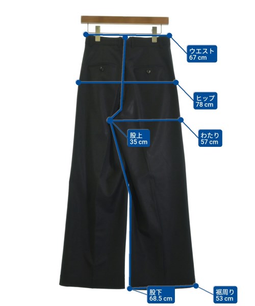 Drawing Numbers（ドローイングナンバーズ）スラックス 紺 サイズ:36(S位) レディース/2200628888068