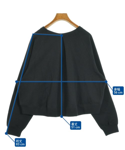 Drawing Numbers（ドローイングナンバーズ）スウェット 黒 サイズ:38(M位) レディース/2200616515099