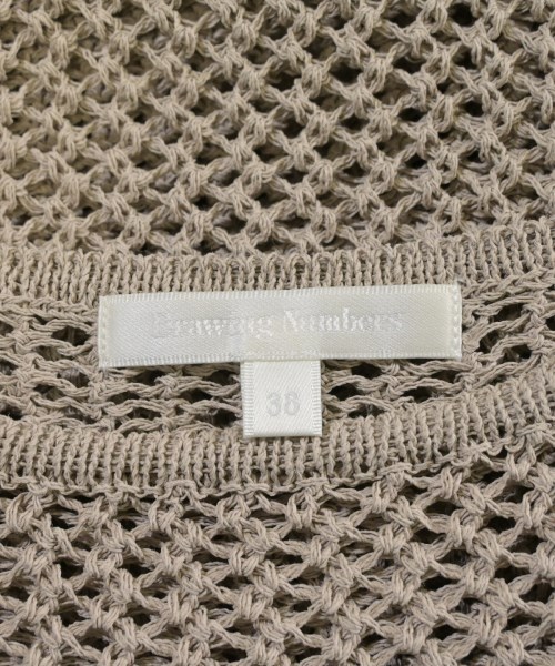 Drawing Numbers（ドローイングナンバーズ）ベスト ベージュ サイズ:38(M位) レディース/2200616766460