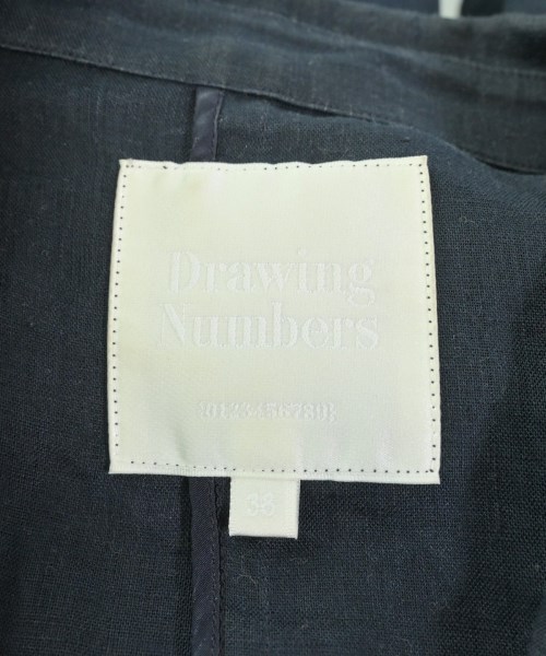 Drawing Numbers（ドローイングナンバーズ）カジュアルジャケット 紺 サイズ:38(M位) レディース/2200612266018