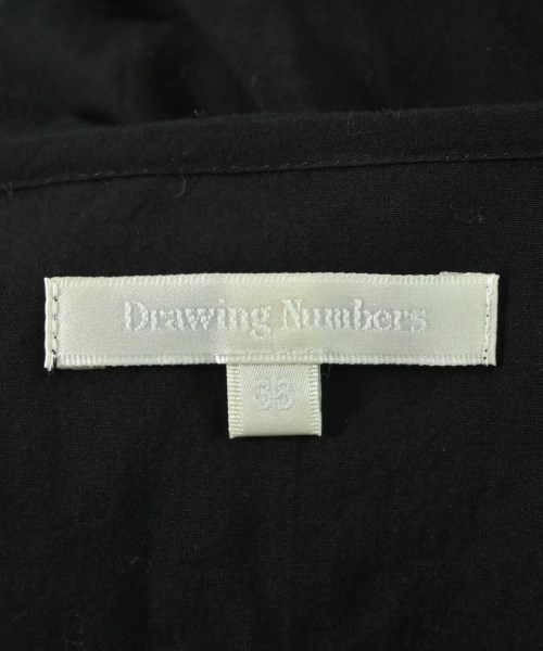 Drawing Numbers（ドローイングナンバーズ）ブラウス 黒 サイズ:38(M位) レディース/2200669590104