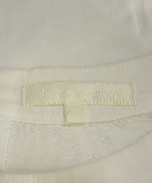 Drawing Numbers（ドローイングナンバーズ）Tシャツ・カットソー 白 サイズ:38(M位) レディース/2200671788131