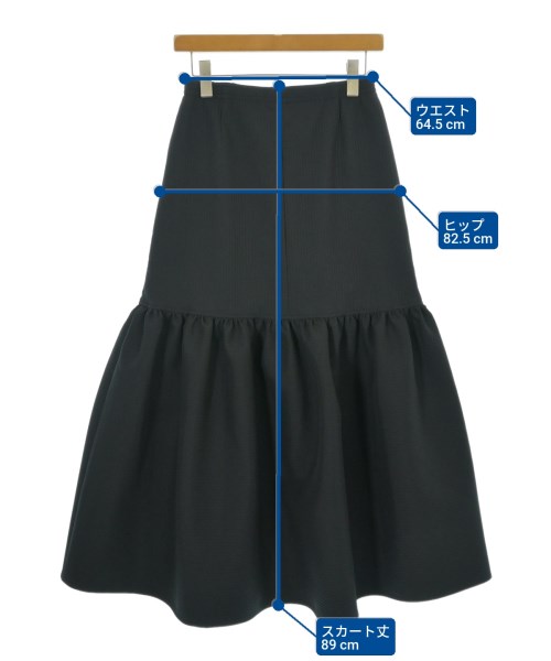 Drawing Numbers（ドローイングナンバーズ）ロング・マキシ丈スカート 黒 サイズ:36(S位) レディース/2200675629188