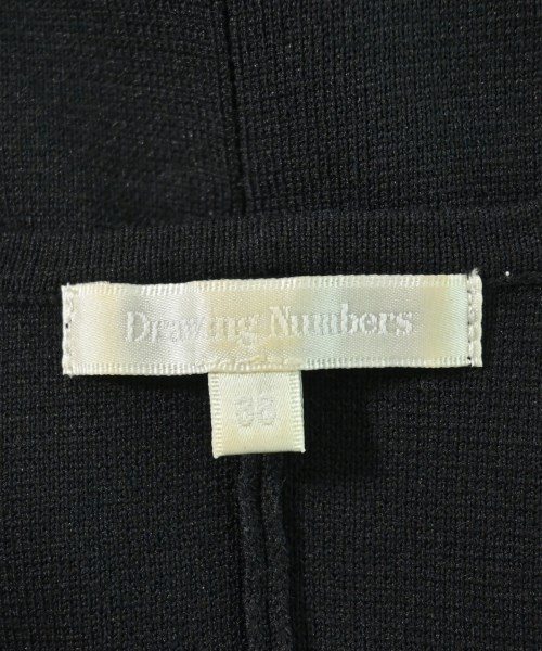 Drawing Numbers（ドローイングナンバーズ）ベスト 黒 サイズ:38(M位) レディース/2200691525082