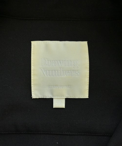 Drawing Numbers（ドローイングナンバーズ）カジュアルシャツ 黒 サイズ:38(M位) レディース/2200700350025