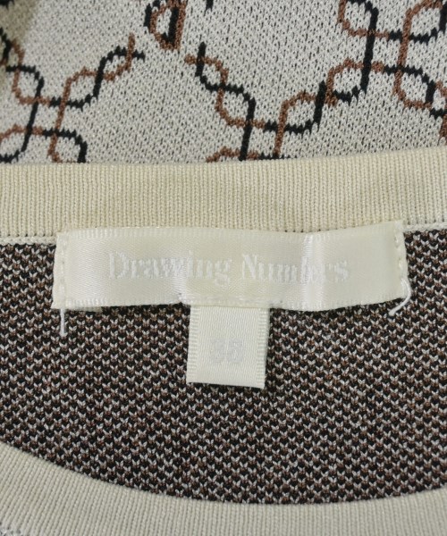 Drawing Numbers（ドローイングナンバーズ）ニット・セーター 白 サイズ:38(M位) レディース/2200652893298