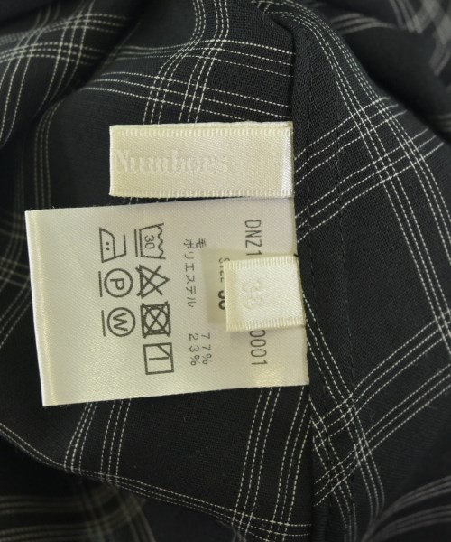 Drawing Numbers（ドローイングナンバーズ）シャツワンピース 黒 サイズ:38(M位) レディース/2200660111018