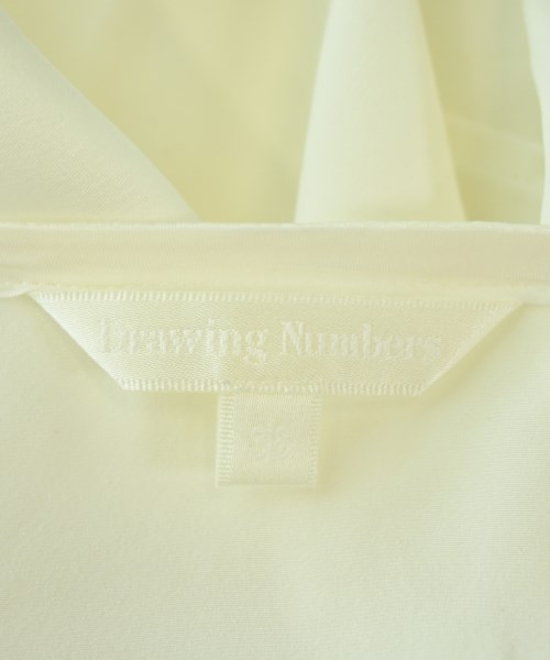 Drawing Numbers（ドローイングナンバーズ）ブラウス 白 サイズ:38(M位) レディース/2200714092089