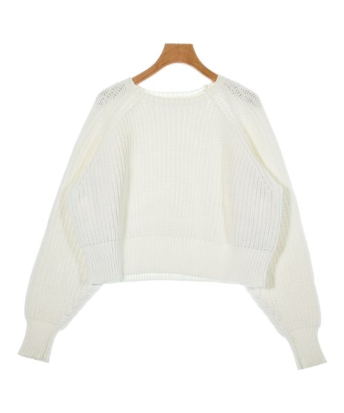Drawing Numbers(ドローイングナンバーズ)ニット・セーター 白 サイズ:38(M位)/2200642784087