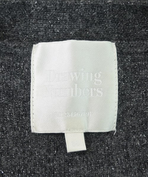 Drawing Numbers（ドローイングナンバーズ）カーディガン グレー サイズ:38(M位) レディース/2200633290061