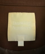 Drawing Numbers（ドローイングナンバーズ）ノーカラージャケット 茶 サイズ:38(M位) レディース/2200703829023