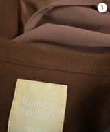 Drawing Numbers（ドローイングナンバーズ）ノーカラージャケット 茶 サイズ:38(M位) レディース/2200703829023