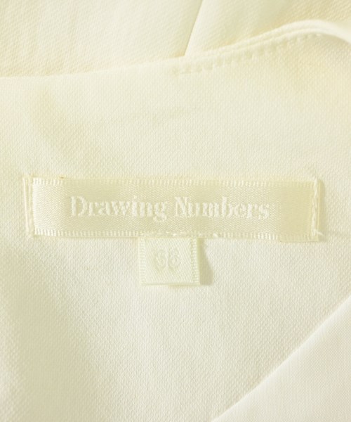 Drawing Numbers（ドローイングナンバーズ）ワンピース 白 サイズ:38(M位) レディース/2200703098085