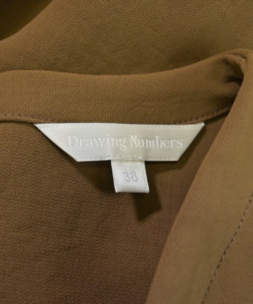 Drawing Numbers（ドローイングナンバーズ）オールインワン/サロペット 茶 サイズ:38(M位) レディース/2200704470095