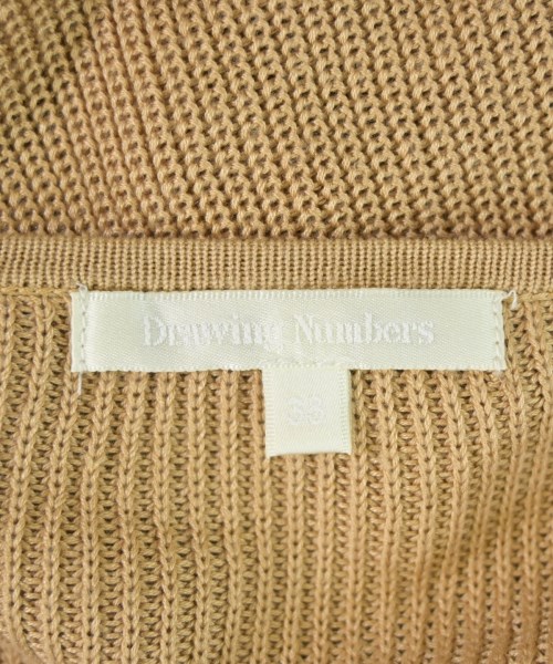 Drawing Numbers（ドローイングナンバーズ）カーディガン ベージュ サイズ:38(M位) レディース/2200706468090
