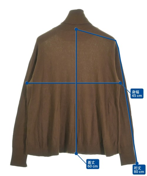 Drawing Numbers（ドローイングナンバーズ）ニット・セーター 茶 サイズ:38(M位) レディース/2200660338026